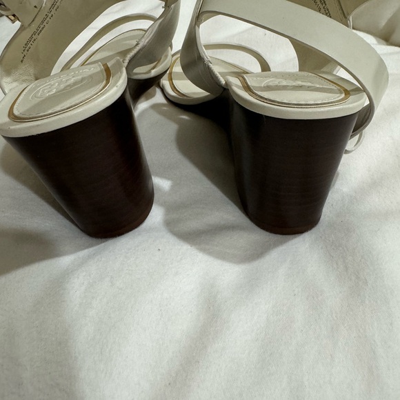 Tory Burch Wedges-white/gold - Picture 4 of 4